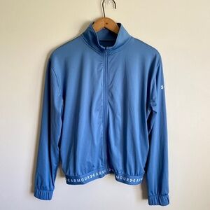 Under Armour Heat Gear Thin Light Loose Athletic Track Jacket